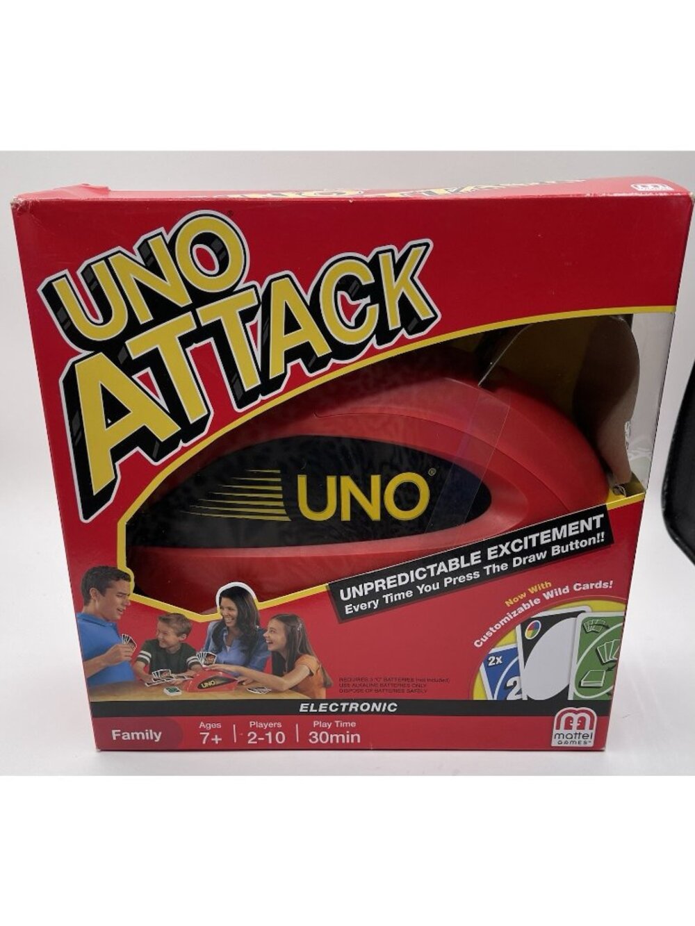 UNO Attack Card Game with Electronic Card Launcher Mattel